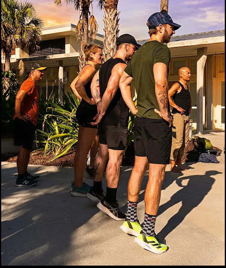 Community member workout