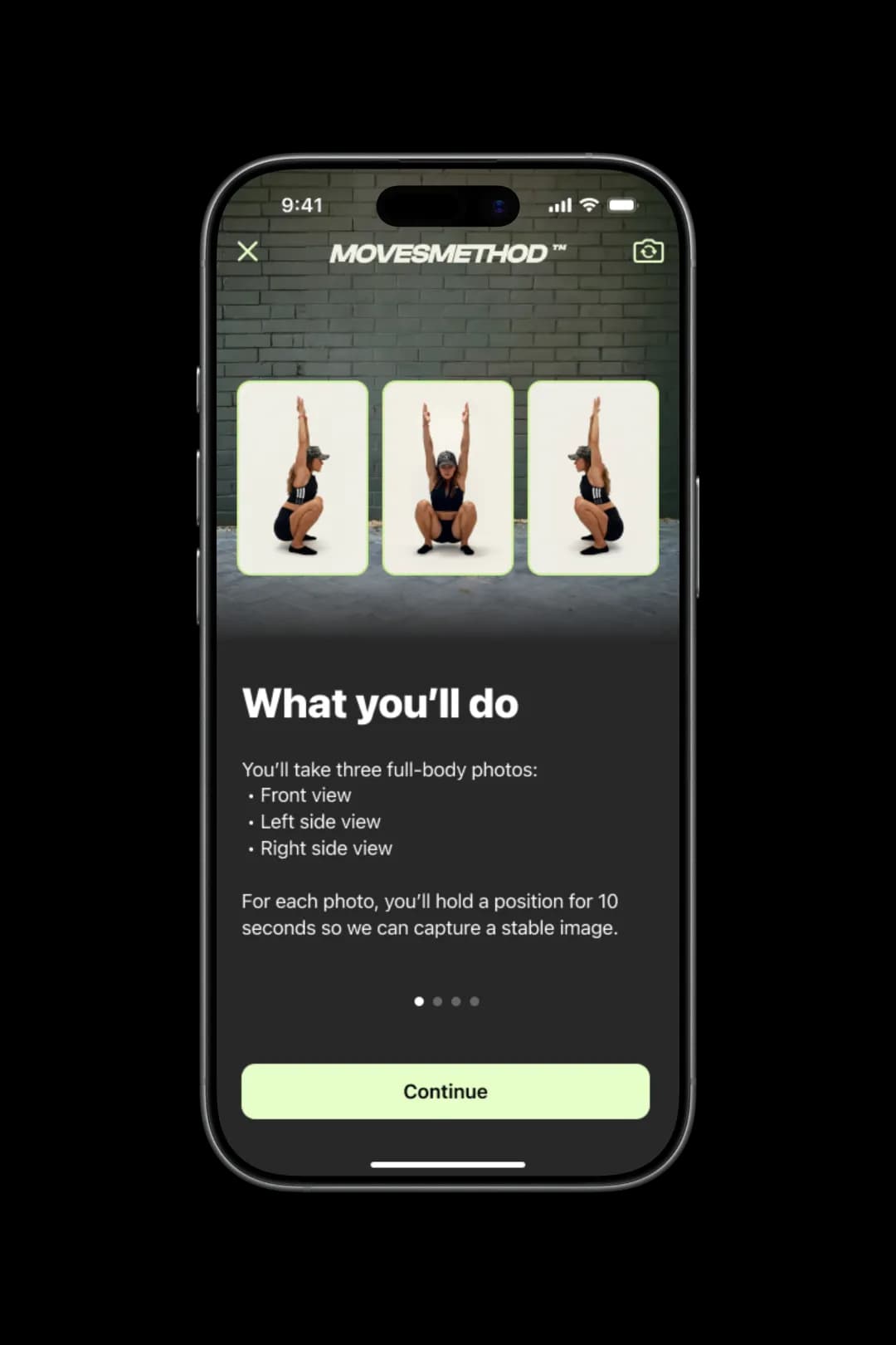 Mobility scan screenshot